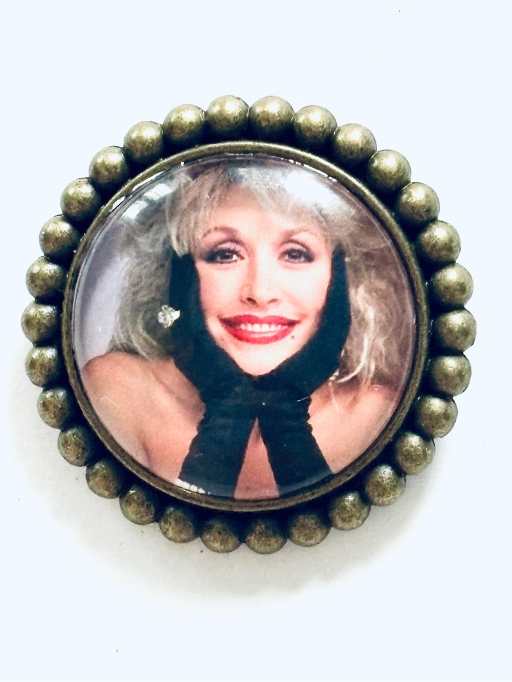 Dolly Parton Retro Brooch, NWT